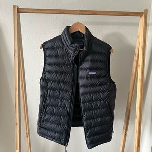 Black Patagonia Down Sweater Vest